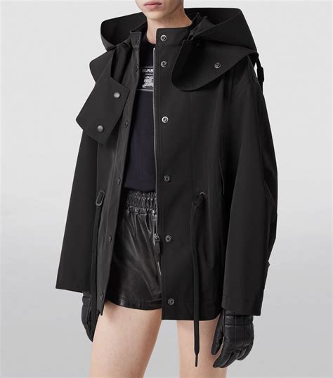 plus size burberry jacket|Burberry oversized lightweight parka jacket.